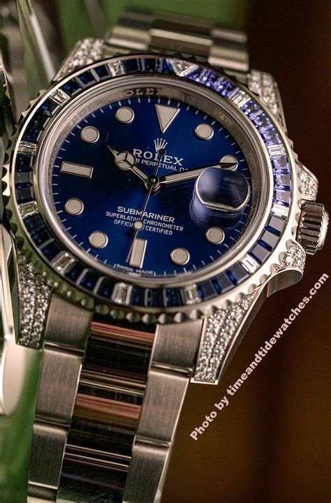 rolex sapphire ruby diamond|rolex submariner sapphire and diamond.